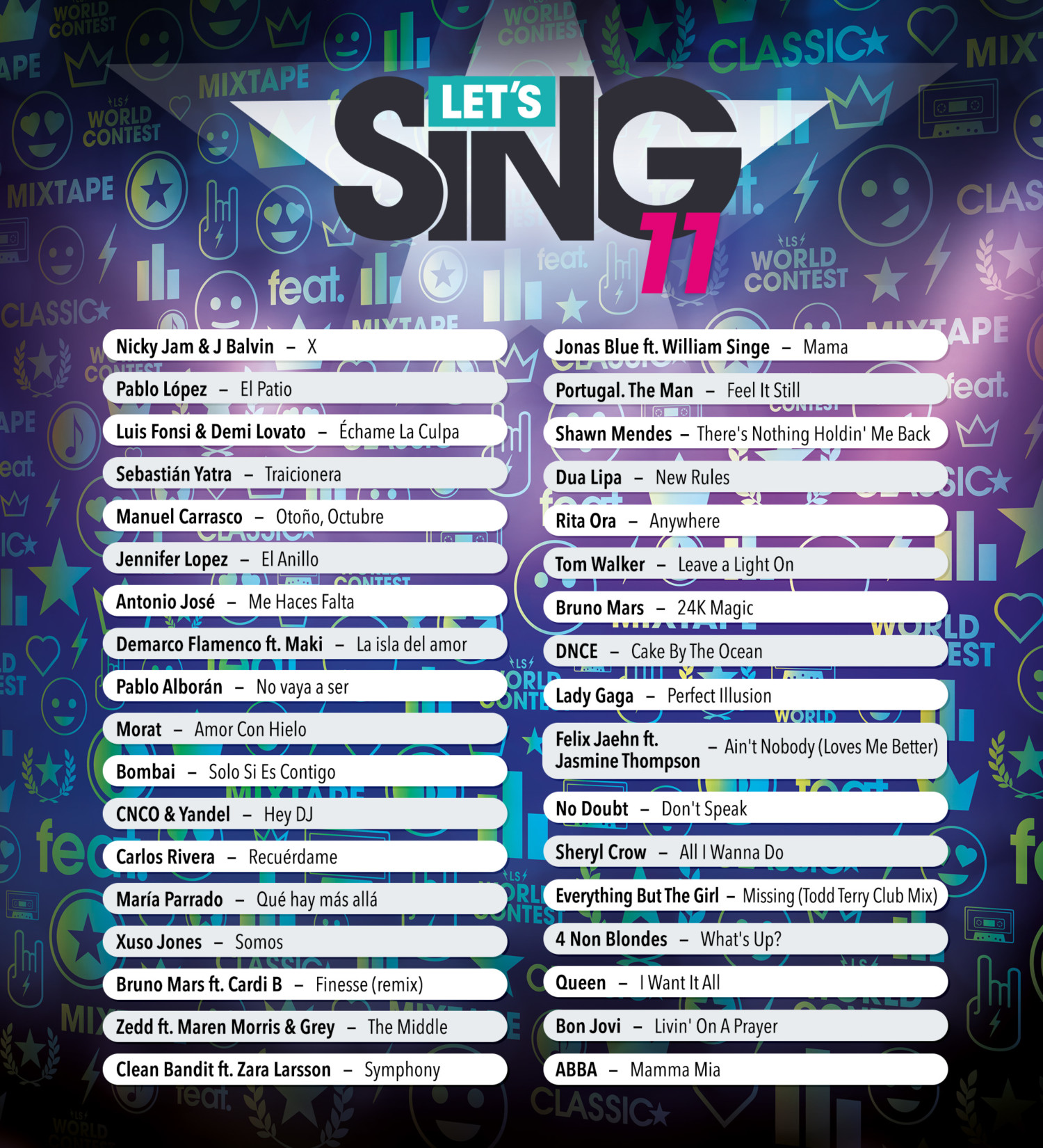 Let's Sing 11 confirma setlist y fecha de lanzamiento