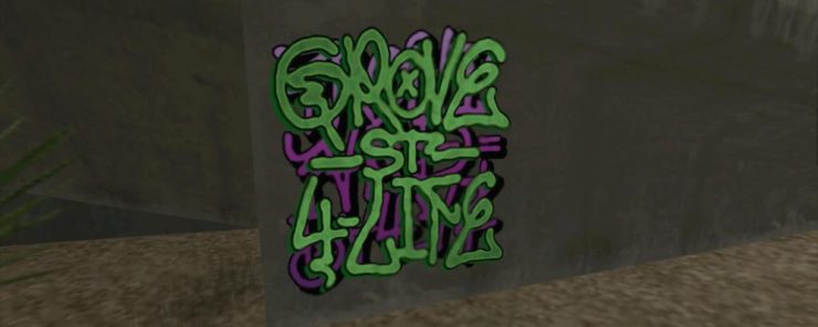 GTA San Andreas Graffitis