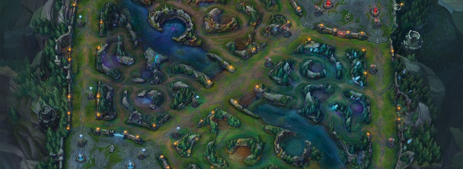 Mapa de League of Legends.