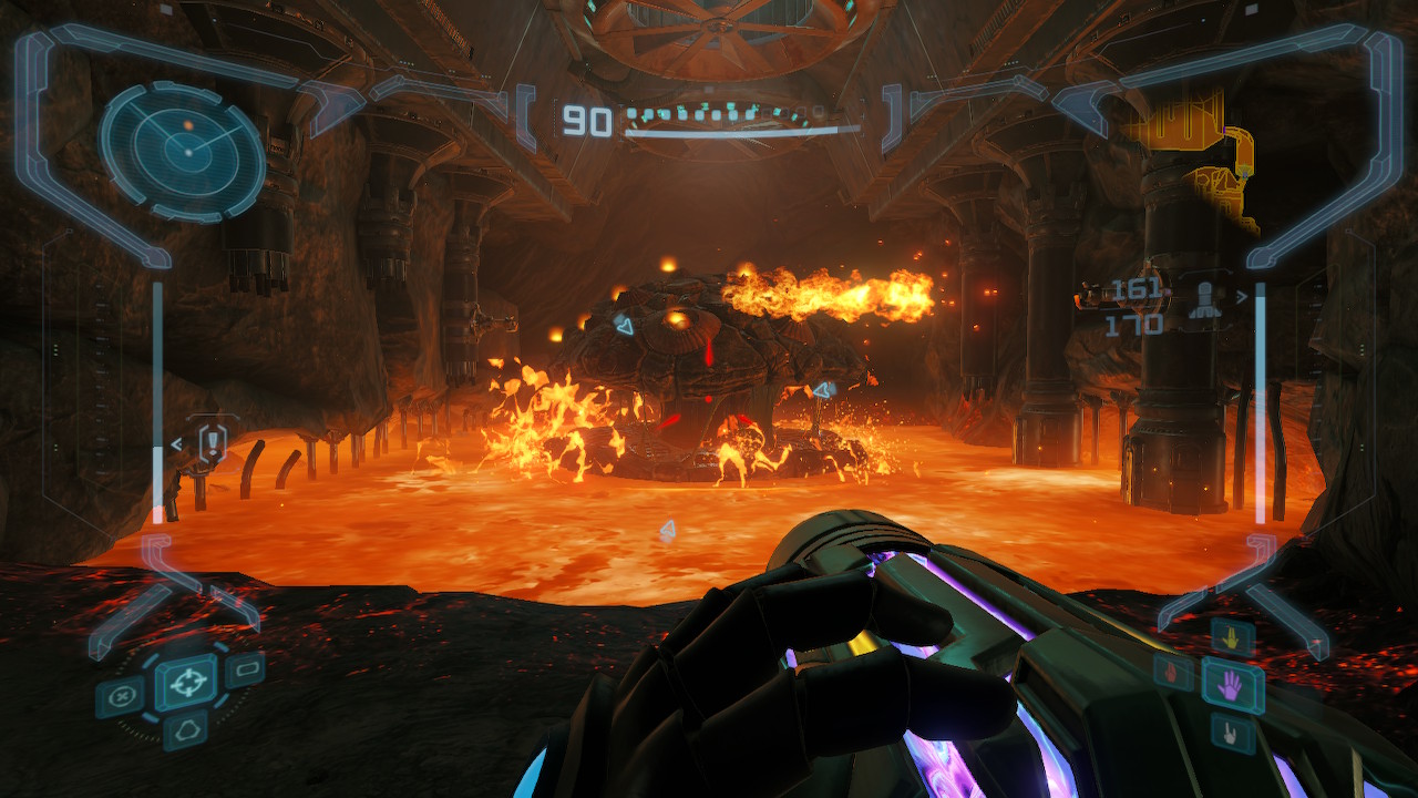 Metroid Prime Remastered Lava