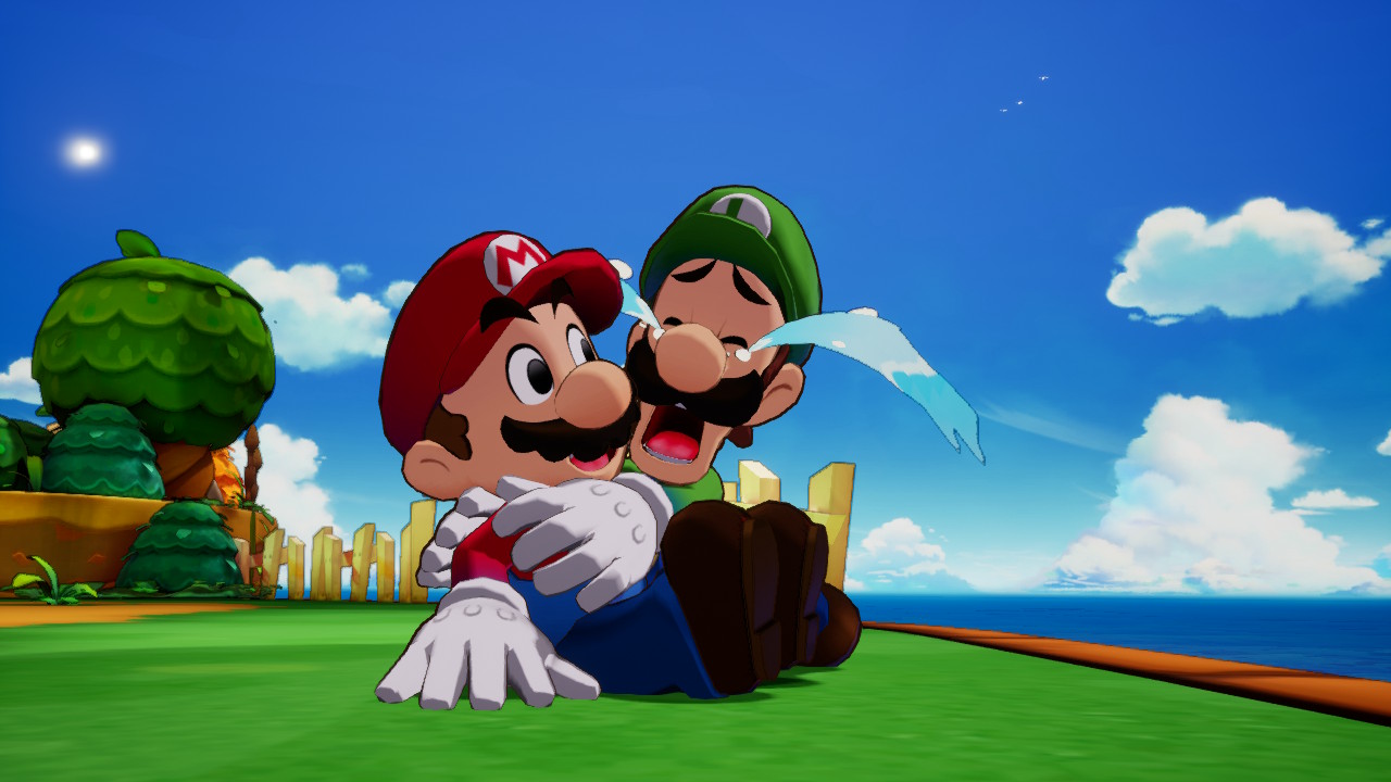 mario luigi llorando